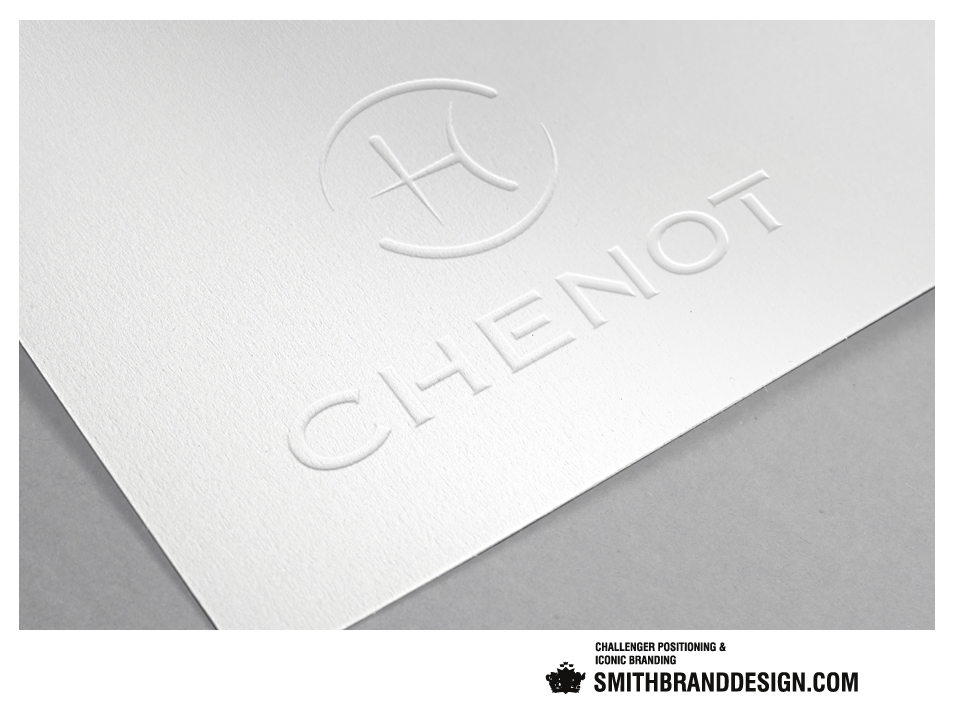 SmithBrandDesign.com Chenot Brand Embossed