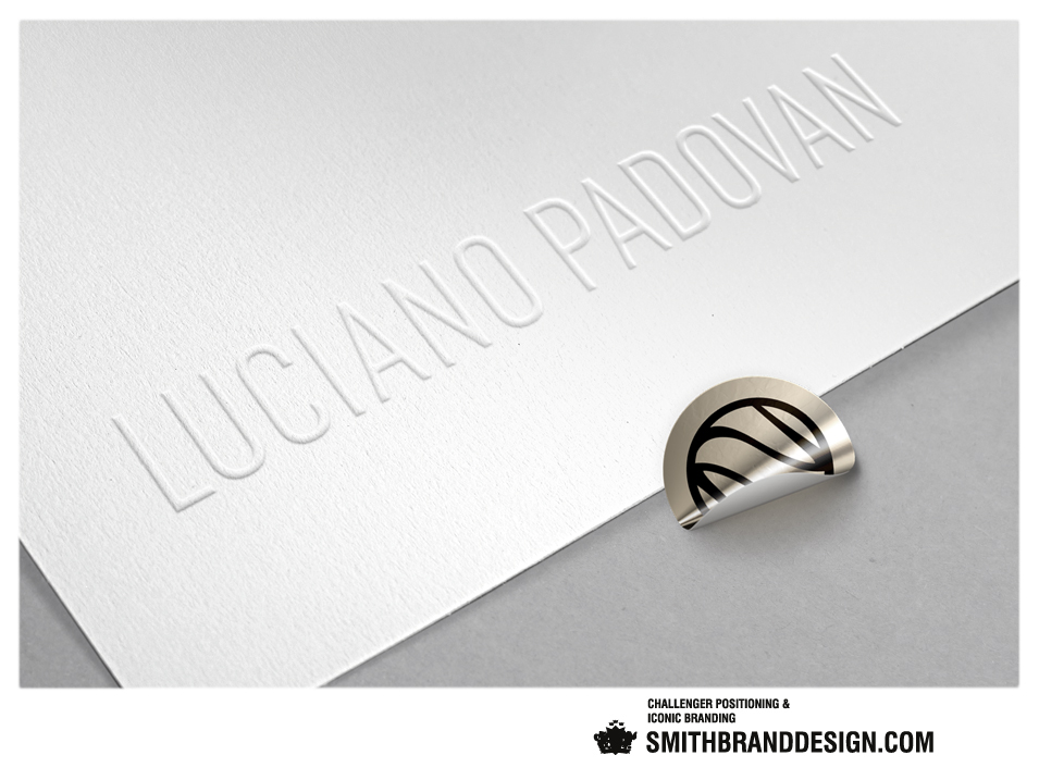SmithBrandDesign.com Luciano Padovan embossed