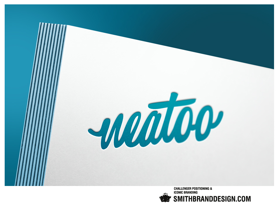SmithBrandDesign.com Neatoo business card close up