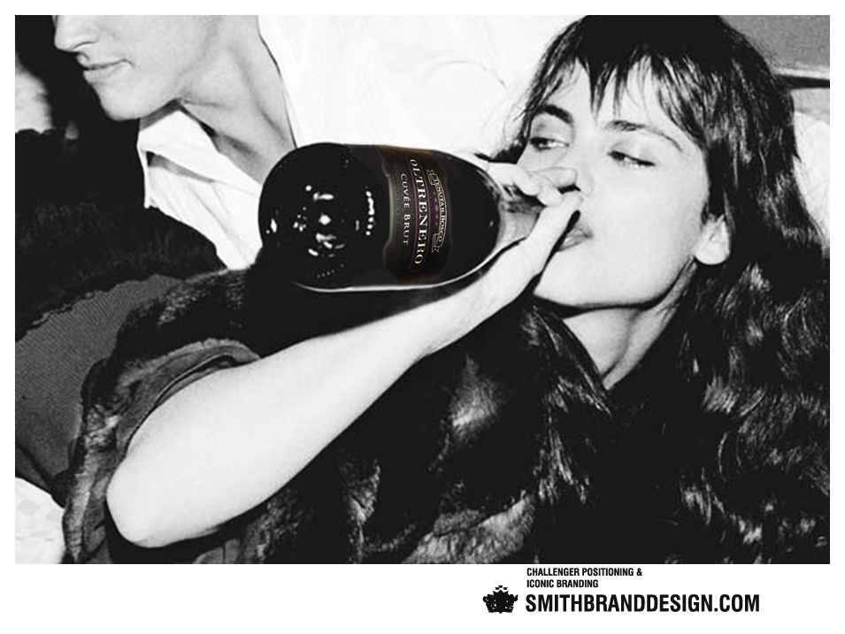 SmithBrandDesign.com Oltrenero bottle drinking