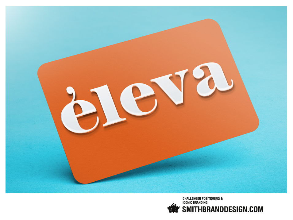 SmithBrandDesign.com Éleva business card