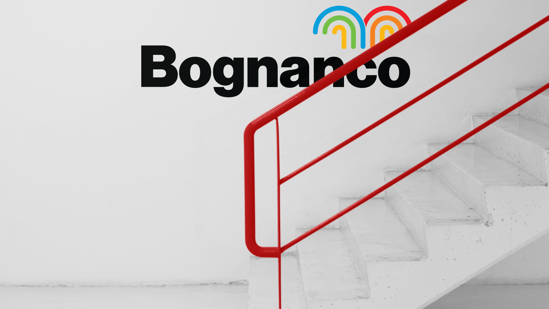 bognanco branded staircase